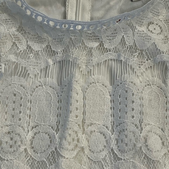 MOONRIVER DRESS SIZE JUNIOR LARGE BEAUTIFUL LACE NWT - Picture 7 of 16